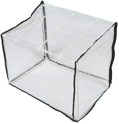 MERRYHAPY Serra Mini Portatile per Piante da Interno ed Esterno Copertura per Coltivazione Trasparente Resistente al Freddo Protezione Invernale per Germogli e Fiori