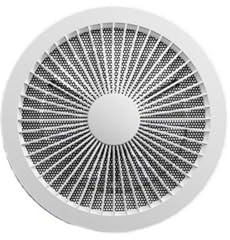 Kx9Lb8d Abluftventilator Leiser Abluftventilator zur Wandmontage mit 19 cm Durchmesser, geeignet for Badezimmer, Schlafzimmer und Dachbodenabluftventilatoren Bodenventilator