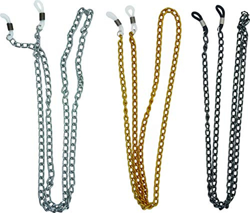 GoOpticians Classic Gold Traditional Fasten Glasses Cord Necklace Glasses Cord Spectacle Chain