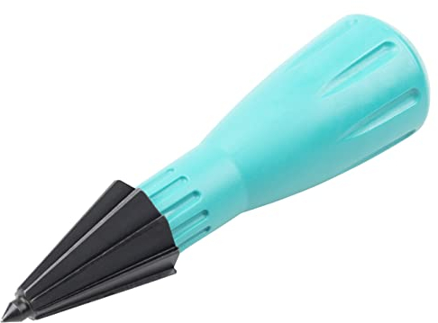 wolfcraft Fresa de escariar manual con punta de marcado I 4316000 I Para el punzonado previo en placa de yeso, así como para el desbarbado y la ampliación de agujeros en plástico