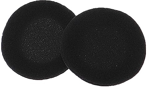 vhbw Ohrpolster kompatibel mit Koss KSC 75, Sporta Pro, Porta Pro Kopfhörer Headset, Schaumstoff Schwarz