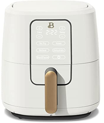 WAKAIP Quart Touchscreen Air Fryer, White Icing by Drew Barrymore