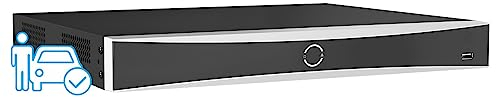 Anpviz Videoregistratore di rete 4K 32Ch per sistema di telecamere di sicurezza domestica, 32 canali 16 porte H.265+ Supporto NVR aziendale 8MP/6MP/5MP/4MP/3MP/1080P Telecamera IP PoE per