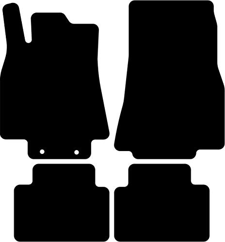 Kovvar Tapis de Sol Compatible avec Mercedes Classe A W169 2004-2012 | Qualité: Basic