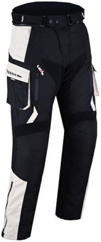 LOVO - Pantalones Moto Estilo Cargo Unisex con Protecciones - Pantalon Moto Hombre y Mujer - Ropa Moto de Alta Protección - Diseño Funcional, Seguro y Resistente Todo el Año