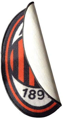 Generico Tappeto camera scendiletto compatibile con Milan ovale misura 50 x 75 cm