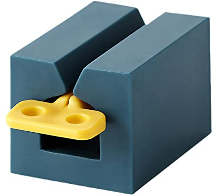 Mirweon Tube roulant pour dentifrice Presse-dentifrice pour siège Support rotatif Distributeur de dentifrice pour salle de bain 4 couleurs PP M