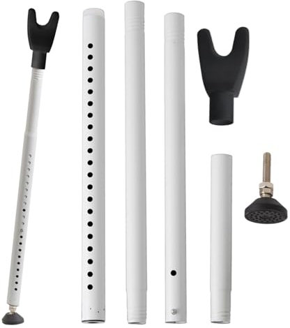 Seguridad de la puerta del apartamento, barra de seguridad de la puerta, Lock de puerta de servicio pesado, El apartamento debe tener, barra de hierro ajustable para la habitación del hotel de viajes