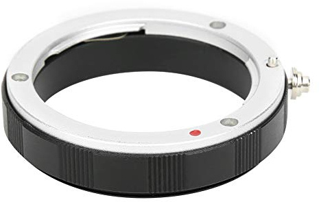 MMABEUTF Fuji FX Mount Objektivadapterring, hochpräzise Bearbeitung, manueller Fokus, Blendensteuerung, langlebige Metallkonstruktion, kompaktes Design für Kameras