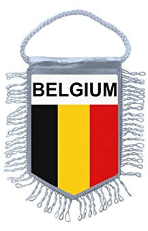 Akachafactory Wimpel mini Flagge Fahne flaggen miniflagge Belgien