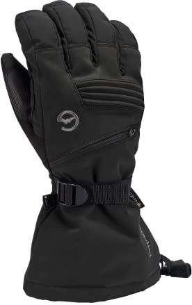 Gordini Men's Standard Gore-Tex Storm Glove, Black/Black, Medium