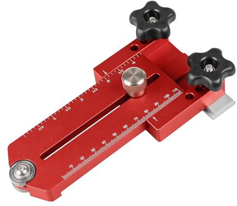 Extended Thin Rip Jig Table Saw Jig Guide for Repeat Narrow Strip Cuts Works with Table Saw Router Table Band Saw - Extended Version