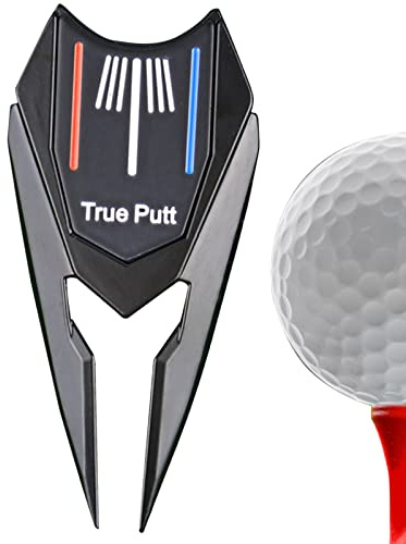 Lumiscent Pitchgabel Hutclip, Golf Pitchgabel Reparaturwerkzeug mit magnetischem Ballmarker, 6-in-1 Golf Pitchgabel Reparaturwerkzeug, multifunktionales Golfschläger-Zubehör für Männer und Frauen