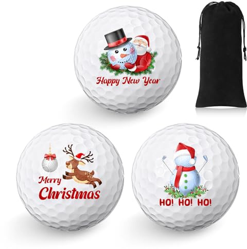 Sinmoe Golfball Geschenkset Lustige Golf Geschenke für Golfer Geschenkidee für Golffans Männer Weihnachten Geburtstag Geschenk, 1 Einheit in Standardgröße