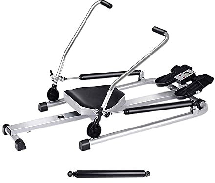 CAFIEDR Fitnessgeräte Rudergeräte Rudergerät Haushalt Klein Indoor Scull Klapprudergerät Multifunktionales Ruder-Fitnessgerät Indoor