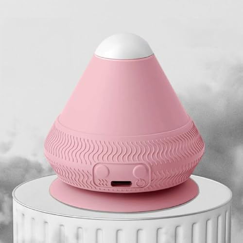 Electric Adsorption Fascia Ball, Elektrisch Triggerpunkt Drücker, Triggerpunkte Massagegerät Faszienball, Massageball mit Saugnapf, Fascia Fitness Ball für Rücken, Nacken, Arme, Schulter (Rosa)