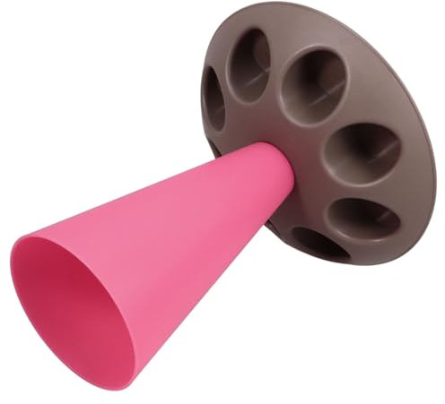 Zerodeko Piping Bag Holder Stand Slots for Cake Decorating Nozzles Baking Tool Organizer for Pastry Bags and Tips