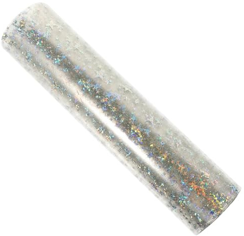 Transparente Stern Pvc Folie für Handtaschen, 1 Rolle, 20cm
