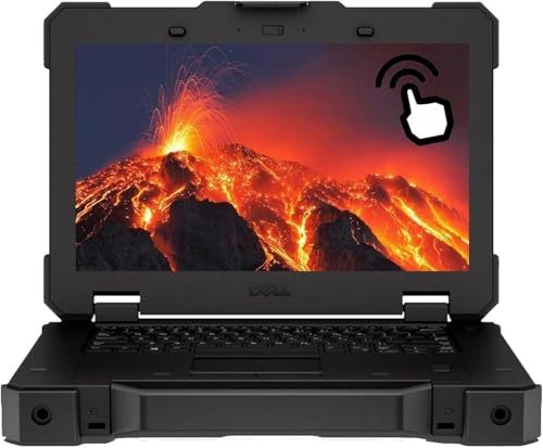 Dell Latitude Rugged 7414 Laptop TouchScreen, 14 HD Display, Intel Core i5-6300U, 16GB RAM, 256GB SSD, US QWERTY Keyboard, Windows 11 Pro (Renewed)