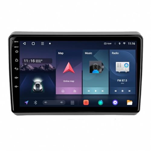 Carplay-Skärm för Dodge Dart 2012-2016 Röststyrning, Gps-Navigering, Med Kamera, Dashcam, Wifi, Bluetooth Bilradio Stereo Gps Navi, 8 Kärna 4G＋64G