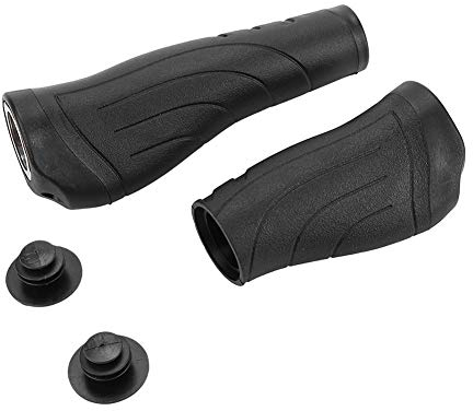 Fahrrad Lenkergriffe, Gummi Short & Long Lenker Protector Radfahren Griffe Zubehör (B)