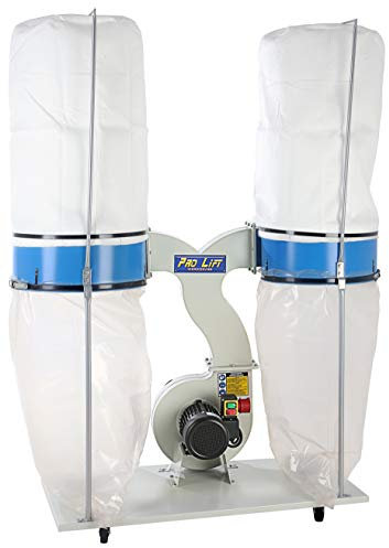 Pro-Lift-Werkzeuge Absauganlage 2200 W Späneabsaugung 400 V Absaugung 3000 m³/h Staubsauger Filteranlage Holzspäne