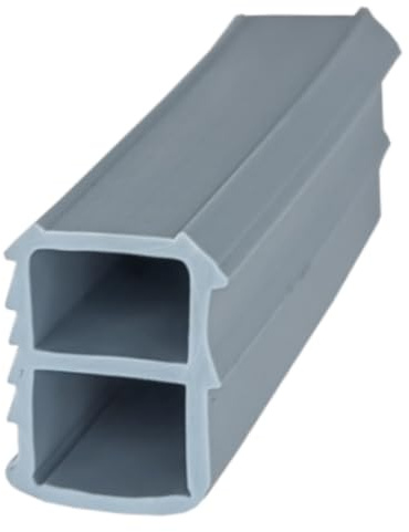Stahlzargendichtung 5m Grau | Für Innentüren & 10mm Nutbreite