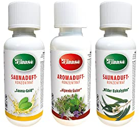 Finnsa Saunaaufguss Set - Traditionell (3 x 100 ml)