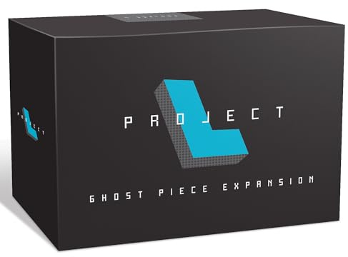 Boardcubator Project L: Ghost Piece Board Game Expansion - Bigger Puzzles, New Rewards, and Exciting Gameplay! Puzzle Strategy Game for Kids & Adults, Ages 14+, 1-5 Players, 20-40 Mins, Made