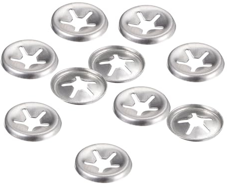 Kozelo 10 Pièces Rondelle Blocage Dents Internes - [4mmid X 12mmmmod] pour l'Amortissement Des Équipements Mécaniques, Rondelles Blocage Verrouillage Rapide en Acier Inoxydable 304