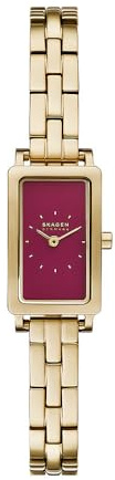Skagen Hagen Damenuhr, Quarz-Zweizeigerwerk mit Edelstahl- oder Lederarmband