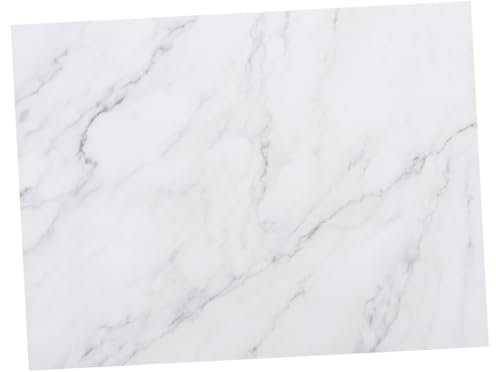 AOKWAWALIY Planche À Découper En Marbre Naturel Avec Compartiment Pour Le Rangement Le Gâteau La Viande Le Les Fruits