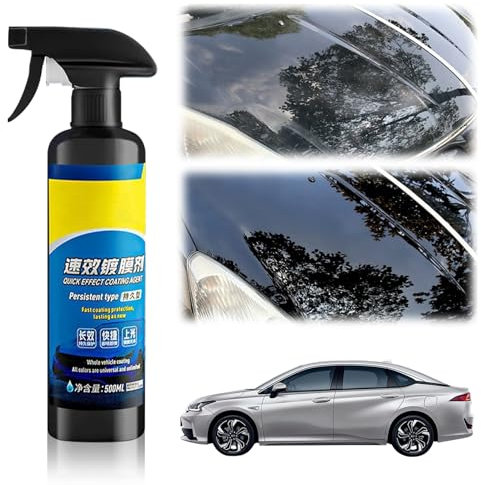 FONDUO Auto Nano Beschichtungsspray 500ml, Auto Schutzlack Beschichtungsspray, Nano versiegelung Auto, Autowachs, Auto Runderneuerungsmittel, Auto Autopolitur Coating Spray