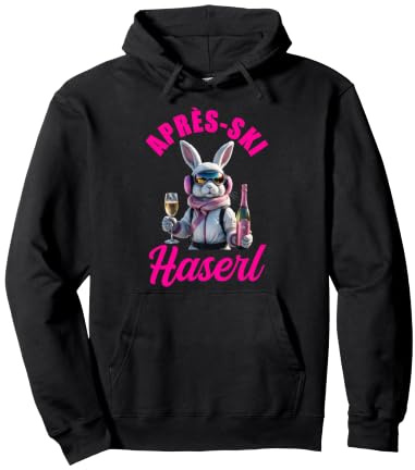 Apres Ski Haserl | Skifahren Après-Ski-Party Ski Häschen Outfit Pullover Hoodie