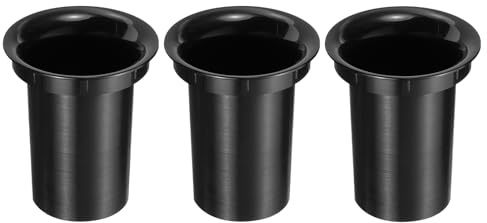 QUARKZMAN 3Pezzi 82x110mm/3,2 x 4,3 pollici Speaker Port Tube Subwoofer Bass Box Tube Bass Woofer Box Speaker Box Bass Air Port per Cabinet DJ/PA
