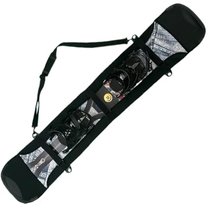 Skitasche | Gepolsterte Snowboardtasche - Robuster Schutz für Sportausrüstung für Erwachsene und Jugendliche Snowboardreise Athleten Outdoor-Aktivitäten Skifahren