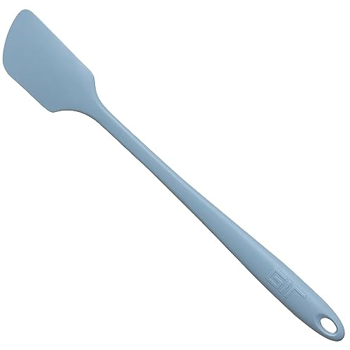GIR: Get It Right Silicone Kitchen Spatula - Non-toxic Cooking Utensils for Nonstick Cookware, Cooking and Baking, Skinny - 11IN - Slate
