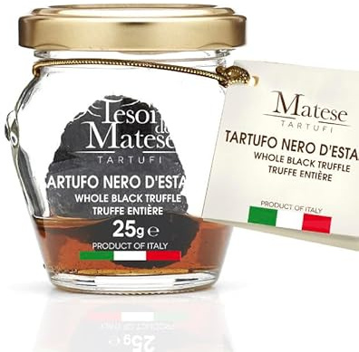 Schwarze Sommertrüffel – Ganzer frischer Trüffel im Glas | 20g