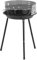 Posten Anker Barbecue au charbon de bois,Barbecue au charbon de bois pratique,Barbecue rond,Barbecue au charbon de bois,Trépied,Réglable en hauteur,Grille chromée,Montage rapide