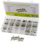 SeKi 317024 160 Teile Feinsicherung 5x20 Sortiment 160-teilig 16 Typen Flink + 8X Träge 0,8A, 1,25A, 1,6A, 2A, 2,5A, 3,15A, 4A und 6,3A Sicherung, Transparent