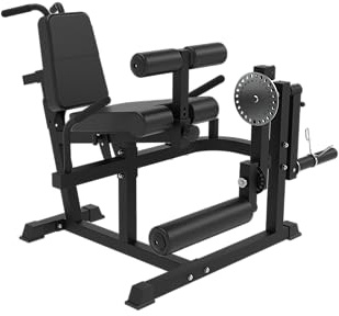 Máquina Multifuncional para piernas para Home Gym - extensión de piernas, Curl de piernas Tumbado y Sentado (Leg ext/Curl Light)