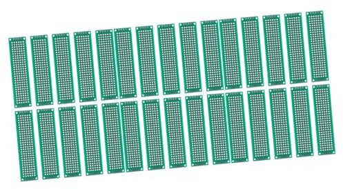 iplusmile 30pcs Solderable Circuit Board Pcb Project DIY Electronic Experiments Board for Soldering Circuit Supplies
