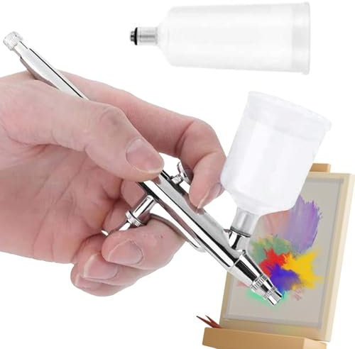 Kit aerografo - Set spruzzatore di Vernice professionale Con grilletto | Kit aerografo Senza fili ricaricabile Con kit Spray aerografo compressore per Nail Art, trucco, pittura, decorazioni per Torte