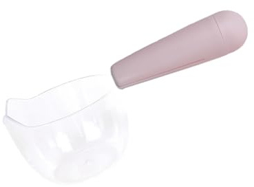 Pelle à nourriture pour chien – Échelle de mesure de nourriture pour animaux | Pelles alimentaires en forme d'oreille de chat | Verre doseur transparent pour chiots | Pelles pratiques pour les