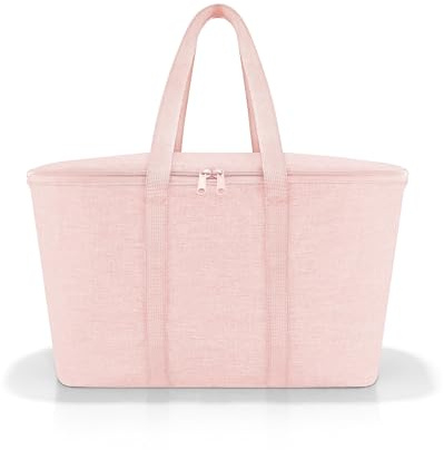 reisenthel coolerbag – kylväska av högkvalitativt polyestertyg – perfekt för picknick, shopping och på språng, twist blush, Regular, coolerbag twist blush