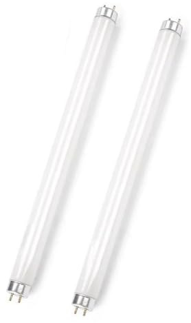 2 Pack 18W Fluorescent Tube, T8 Cool White 6500K, 1400LM, 600mm, G13 Base Low Energy Consumption Tube Light, Emergency Energy Saving Light, Suitable for Kitchen, Bathroom, Cabinet, Garage