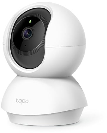 1080P HD Baby Monitor WiFi-kamera, inomhus säkerhetskamera för baby, husdjur, äldre, ljud | persondetektering | tvåvägsljud | IR nattvision | moln och lokal lagring | fungerar med Alexa & Google Home