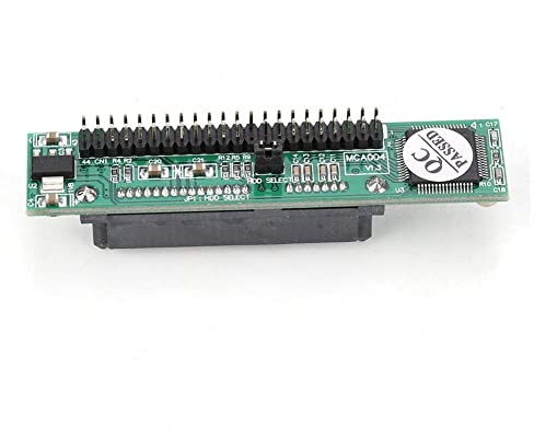 Diyeeni Adaptateur IDE vers SATA 2,5 Pouces, Disque Dur SATA HDD Femelle vers IDE 44 Broches Carte Adaptateur convertisseur mâle, Disque Dur SATA 7 + 15 Broches vers Adaptateur IDE