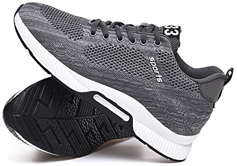 Zapatos de ascensor para hombre de 2,36 pulgadas, zapatos de elevación con cordones, ligeros, transpirables, zapatos de traje, zapatos deportivos con cordones, zapatos casuales, gris, 40 EU