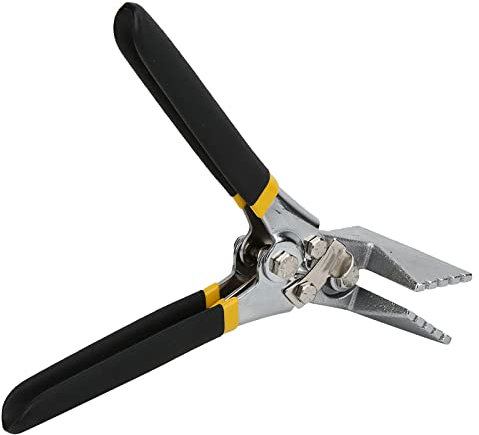 All Steel Construction Metal Bender, for Metal Stainless Steel Seaming Pliers (Straight)